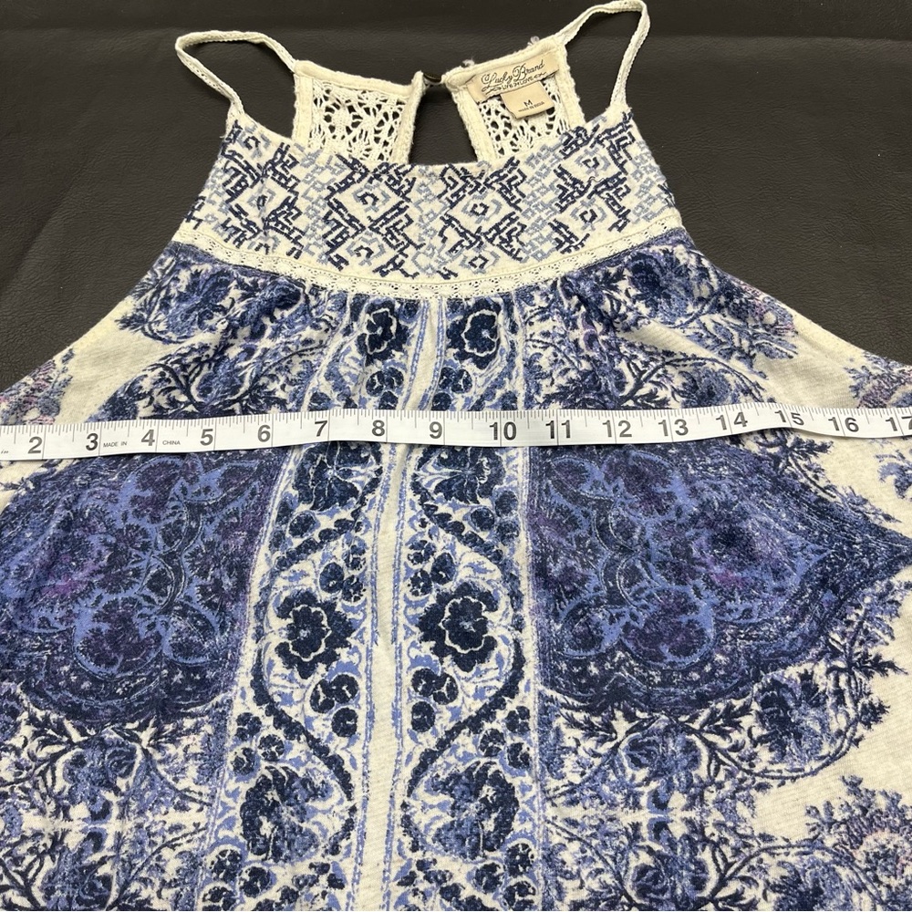 Lucky Brand tank top - Size: M - gently worn - Picture 5 of 5